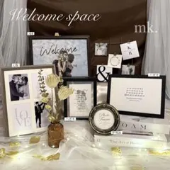 monotone＊ウェルカムスペース まとめ売り セット 結婚式 ブライダル