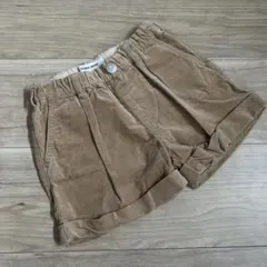 グローバルワーク　ショートパンツ　コーデュロイ　　100