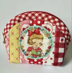 ハンドメイドパッチワークポーチ♥️マーガレット＆ソフィ