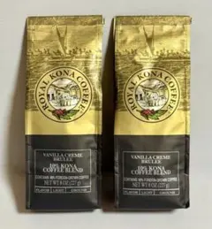 ロイヤルコナコーヒー ⭐️バニラクリームブリュレ⭐️ 227g(粉) 2袋セットのサムネイル