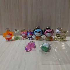 地域限定ハローキティ　コレクターズマスコット　スペシャルバージョン9個セット