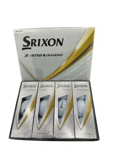 2025Srixon Z-STAR DIAMOND ホワイト 2ダースセット - メルカリ