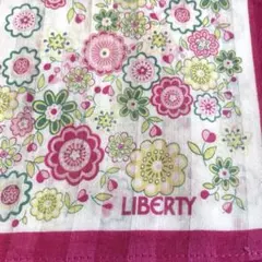 LIBERTY 花柄 ハンカチ 約50cmのサムネイル