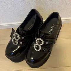 bubbles ダブルバックル厚底シューズ 36のサムネイル
