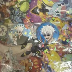 呪術廻戦　よみうりランド　缶バッジ　五条悟