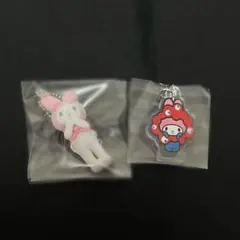 サンリオ マイメロ めじるしチャーム フロッキー キーホルダー