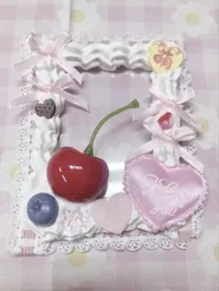 スイーツ ホイップデコ 硬質ケース 量産型 ピンク b8