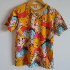 Tokyo Disney Resort くまのプーさん 総柄 Tシャツ Sのサムネイル