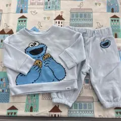 GAP SESAME STREETクッキーモンスター トレーナー・パンツセット