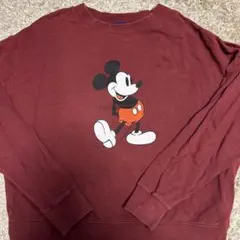 Disney ミッキーマウス スウェット Fサイズ