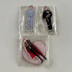 ピンクとハバネロ 黒瀬慧 アクリルスタンド 全プレ セット - メルカリ