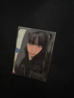 aespa カリナ トレカ FC入会キャンペーン限定特典（ネームシール付き