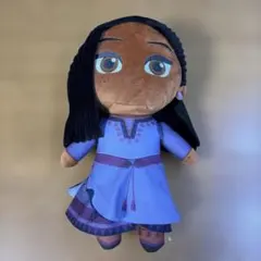 新品未使用　ディズニー wish ウィッシュ　アーシャ 約33cm ぬいぐるみ♡