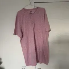 SONOMA ヘンリーネック Tシャツ ピンク XXLのサムネイル