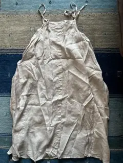 【美品】ネストローブ　ワンピース　ライトグレー　フリーサイズ