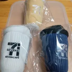 ハッピーくじ セブン-イレブンB賞セブンカフェぬいぐるみチャーム 全3種