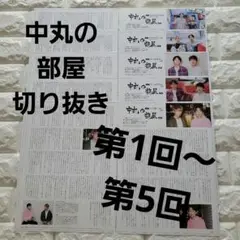 +act（プラスアクト）「中丸の部屋」第1〜5回 切り抜き レア
