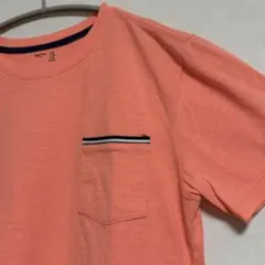 GapKids 半袖Tシャツ ポケット付き コーラルピンク