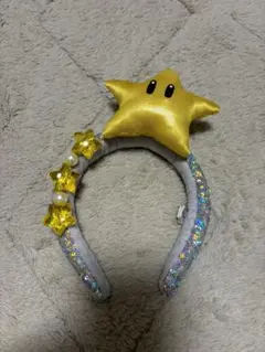 USJ カチューシャ　スター　マリオ
