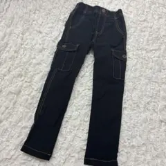 SHOO-LA-RUE ステッチ 黒 デニム パンツ