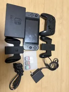 Nintendo Switch 本体 コントローラー ゲームカード付き
