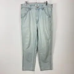 ワイドフィットテーパードジーンズ