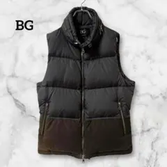 ✨美品✨コムサイズム【M】 ダウンベスト コーデュロイ 異素材 ダークブラウン