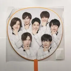 なにわ男子 集合 公式 ジャンボ うちわ 8.8 ジャニーズ Jr. 祭