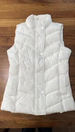 Gap ホワイト ダウンベスト XXS