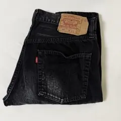 Levi's 501 ブラックデニムパンツ03501-06 W32 L32