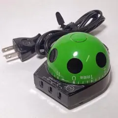 昭和レトロ家電　ナショナル てんとう虫型タイマーのサムネイル