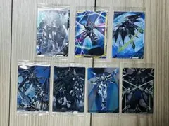 鋼彈 卡牌 七張組