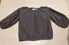 ZARA グレー バルーン　シャツ ブラウス92㎝