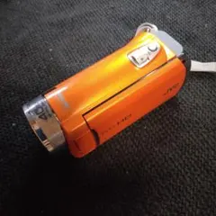 JVC Full HD Video Camera (Orange) - Tested and working.