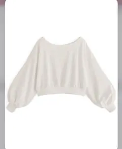 GRL オフショルダースウェットトップス[pm392]