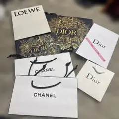 ショップ袋_LOEWE 3点セット+Dior 1点 - メルカリ