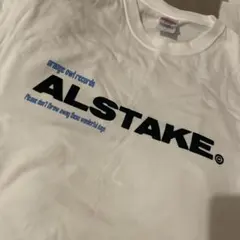 アルステイク ロゴTシャツ 白