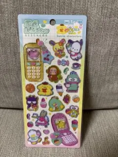 正規品　平成はっぴーフォン　シール　サンリオ　ポムポムプリン