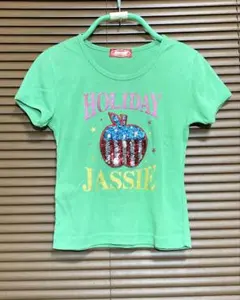 平成ギャル Jassie/ジャッシー ラメプリント Tシャツ Sサイズ Y2Kのサムネイル