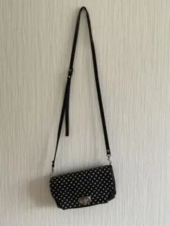 TO BE CHIC パール付きショルダーバッグ お財布バッグ 黒 新品タグ付き 