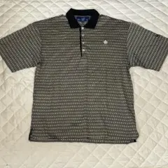 dunhill Golf 幾何学模様 ポロシャツ M ハワイ golf