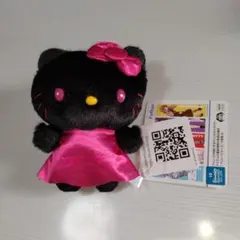 ハローキティ カラフルリンクコーデ くりっぴぃ 黒キティ ブラック