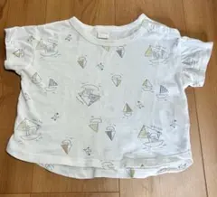 tete a tete ヨット柄 Tシャツ 80cmのサムネイル