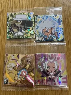 ワンピースウエハースシール4枚セット