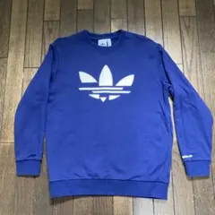 adidas メンズ　トレーナー　ブルーのサムネイル