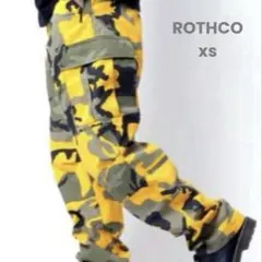 希少 米軍 ロスコ ROTHCO ミリタリー カーゴパンツ イエローカモ 迷彩