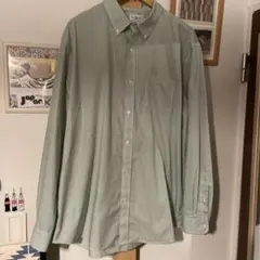 L.L.Bean エルエルビーン XLノンアイロン グリーン チェックシャツ