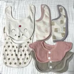 赤ちゃん用　スタイ 6枚セット