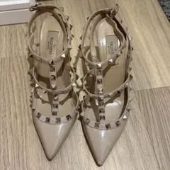 【値下げ】VALENTINO GARAVANIロックスタッズ パンプス 36.5