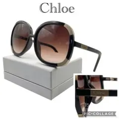 美品　Chloe　サングラス　CL2273B　ブラウンレンズ　べっ甲柄フレーム 美品 Chloe サングラス CL2273B ブラウンレンズ べっ甲柄フレーム